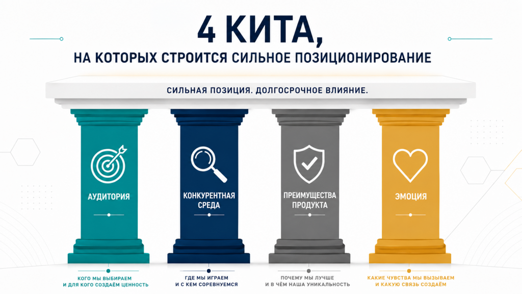 4 кита позиционирования 4 кита позиционирования